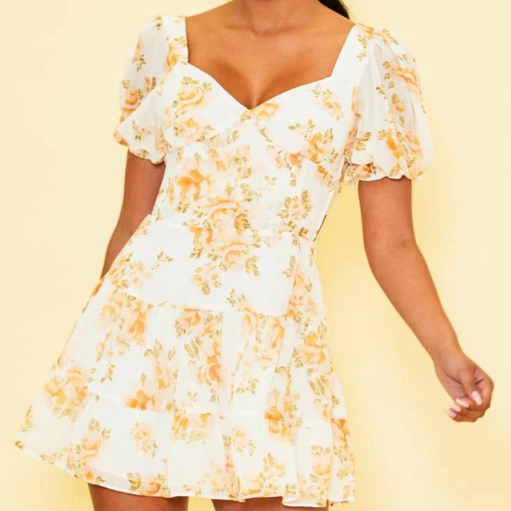 Floral Print Women's Dress